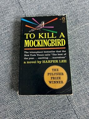 To Kill A Mockingbird By Harper Lee 1962 Vintage Paperback Popular Library